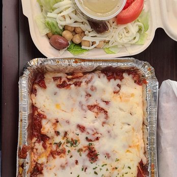 Uncle Vito's Pizza - Lasagna and salad - Pizza Near Me - San Francisco, California Uncle Vito's Pizza - Lasagna and salad - Pizza Near Me - San Francisco, California