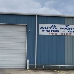 A-Z Auto Parts & Auto Sales - Entrance and storage