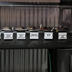 Zapata Mexican Taco Shop - Salsa bar