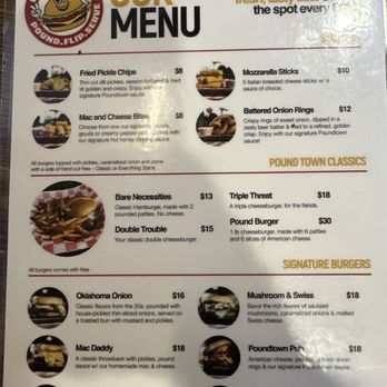 Poundtown - Menú - Chicken Shop Near Me - Syracuse, New York