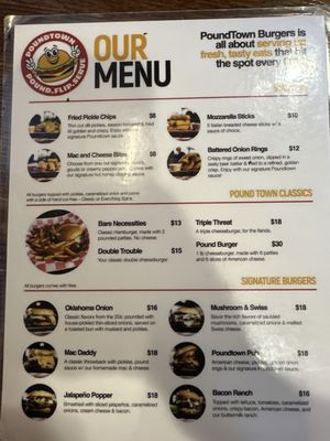 Menu photo 1 Poundtown Syracuse, NY