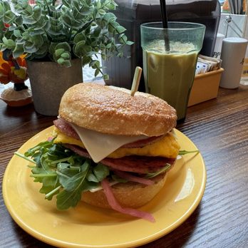 Eggcellent Cafe - JERZY ROLL - Coffee & Tea Near Me - Philadelphia, Pennsylvania