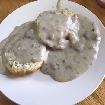 Lil Black Bear Cafe - Biscuit with sausage gravy - Sandwiches Near Me - Pigeon Forge, Tennessee