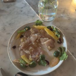 Hamachi Crudo