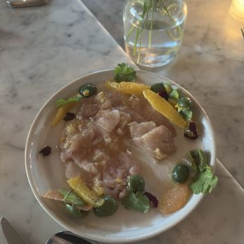 Celestine - Hamachi Crudo - Mediterranean Near Me - Brooklyn, New York