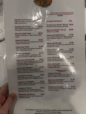 Menu photo 6 Acqua e Farina Hayward, CA