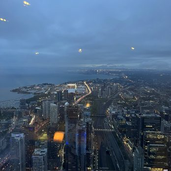 360 Restaurant - Views from the table - Canadian (New) Near Me - Toronto, Ontario