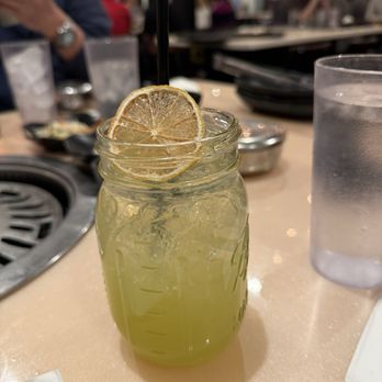Sō Korean Barbeque - Kiwi yuzu lemonade - Korean Near Me - Centreville, Virginia