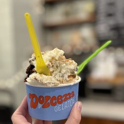 Dolcezza - Large with three flavors (Dulce de Leche Cookies, Dark Chocolate Fudge, and Black & White Cookie Batter)