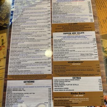 Mr. Dunderbak's - Menu - German Near Me - Tampa, Florida