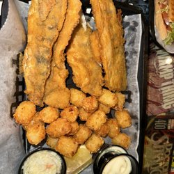 The Library Taphouse and Kitchen - Fish basket with tots