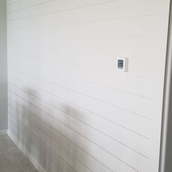 Chad The Handyman - The shiplap wall that chad the handyman built. - Handyman Near Me - Fort Myers, Florida