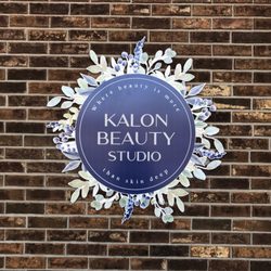 Kalon Beauty Studio - Front entrance signage