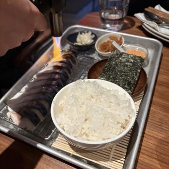 ARIARI - Mackerel gimbap - Korean Near Me - New York, New York ARIARI - Mackerel gimbap - Korean Near Me - New York, New York