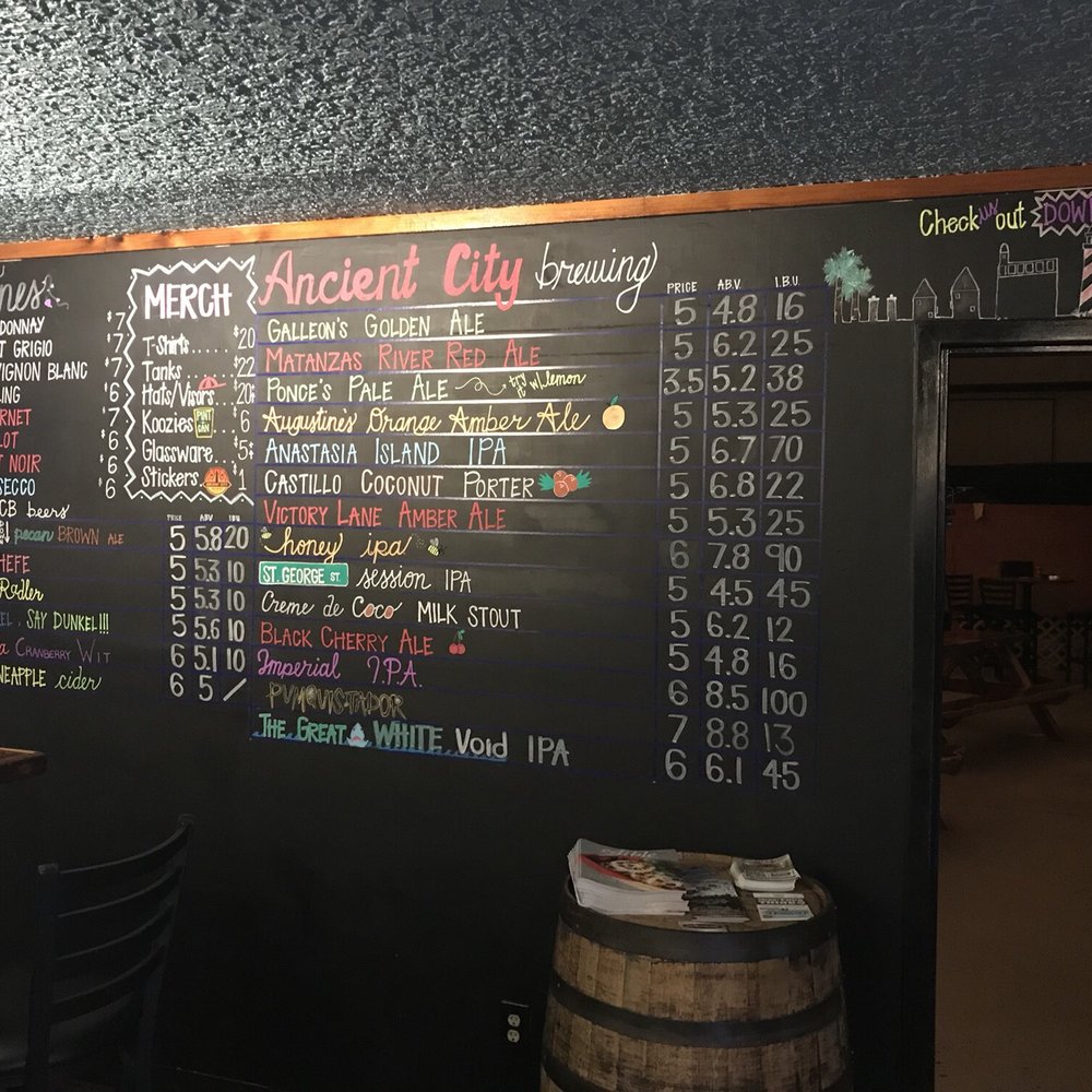 Ancient City Brewing - Breweries Near Me - St. Augustine, Florida