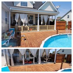 Jose Reyna Construction - Custom railings keeping furry friends, kids, and yourself safe during the pool season