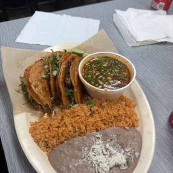 Chicago Style Taco Shop - Quesabirria Taco Dinner - Tacos Near Me - Lombard, Illinois