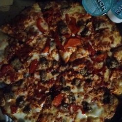 Italian sausage and red yummy-ness