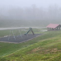 Lake White State Park - Lower shelterhouse with small playground