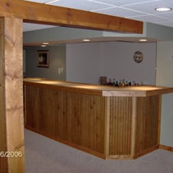 JK Construction Group - Basement Remodel with Bar