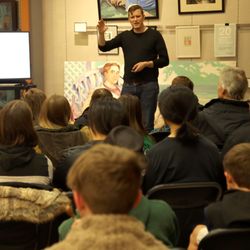 ARTcetera - Artist lecture by Doug Thomas, "never use futura"