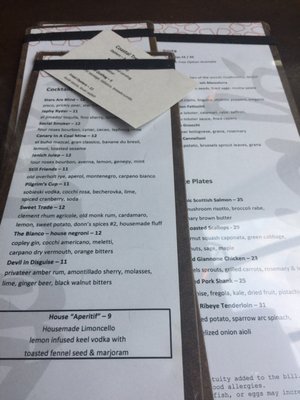 Menu photo 8 Viale Cambridge, MA Menu photo 8 Viale Cambridge, MA
