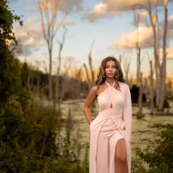 Toja - Jumpsuit with detachable scarves