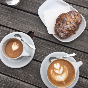 Love Coffee Roasters - latte and pastry - Coffee & Tea Near Me - Lund, M
