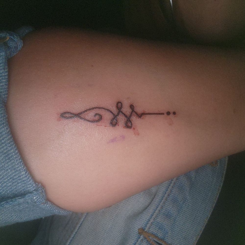 Creative Minds Tattoo - 40 dollar flash Unalome. - Tattoo Near Me - Las Vegas, Nevada Creative Minds Tattoo - 40 dollar flash Unalome. - Tattoo Near Me - Las Vegas, Nevada