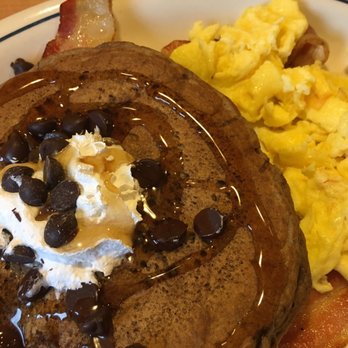 IHOP - 2 x 2 x 2 with chocolate chip pancakes!! - Breakfast & Brunch Near Me - Harrisonburg, Virginia