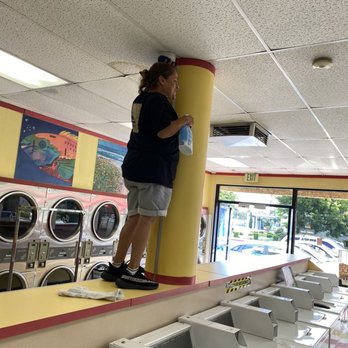 Super Wash N Dry - Leonore hard at work - Laundromat Near Me - Downey, California Super Wash N Dry - Leonore hard at work - Laundromat Near Me - Downey, California