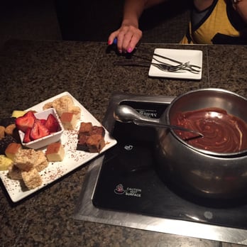 The Melting Pot - The desert at melting pot!!! Chocolate peanut butter chunk with cheesecake, cookies and fruit! - Fondue Near Me - Pittsburgh, Pennsylvania The Melting Pot - The desert at melting pot!!! Chocolate peanut butter chunk with cheesecake, cookies and fruit! - Fondue Near Me - Pittsburgh, Pennsylvania