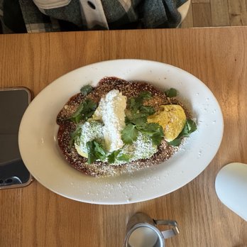 Eats - Chilaquiles Tostadas breakfast - American Near Me - San Francisco, California