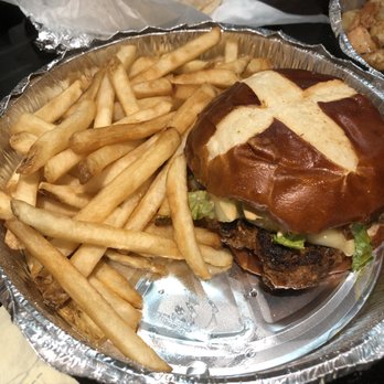 Ambriza - $14 Ambriza burger arrived cold and soggy. - Mexican Near Me - Houston, Texas