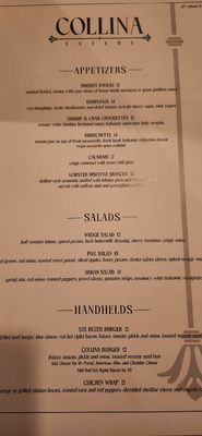 Menu photo 5 Collina St. Louis, MO