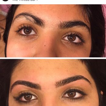 The Thread Bar - Client came in with botched brows.. two sessions later we made them vavavoom!!!! - Threading Services Near Me - Los Angeles, California The Thread Bar - Client came in with botched brows.. two sessions later we made them vavavoom!!!! - Threading Services Near Me - Los Angeles, California