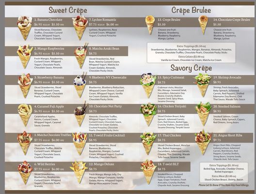 Menu photo 5 T-Swirl Crepe Pittsburgh, PA Menu photo 5 T-Swirl Crepe Pittsburgh, PA