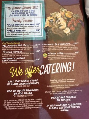 Menu photo 3 Jimador Columbia, SC