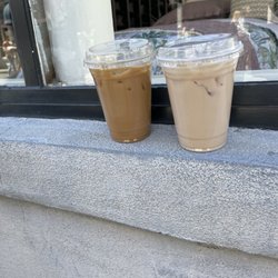 Iced chai latte