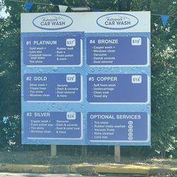 Autopark Car Wash - Service Price List