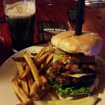 Hog's Head Bar & Grill - This little piggy, a great burger and perfectly poured Guinness. - American Near Me - Pittsburgh, Pennsylvania Hog's Head Bar & Grill - This little piggy, a great burger and perfectly poured Guinness. - American Near Me - Pittsburgh, Pennsylvania