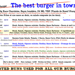 Only Burger - Menu BB only bureger