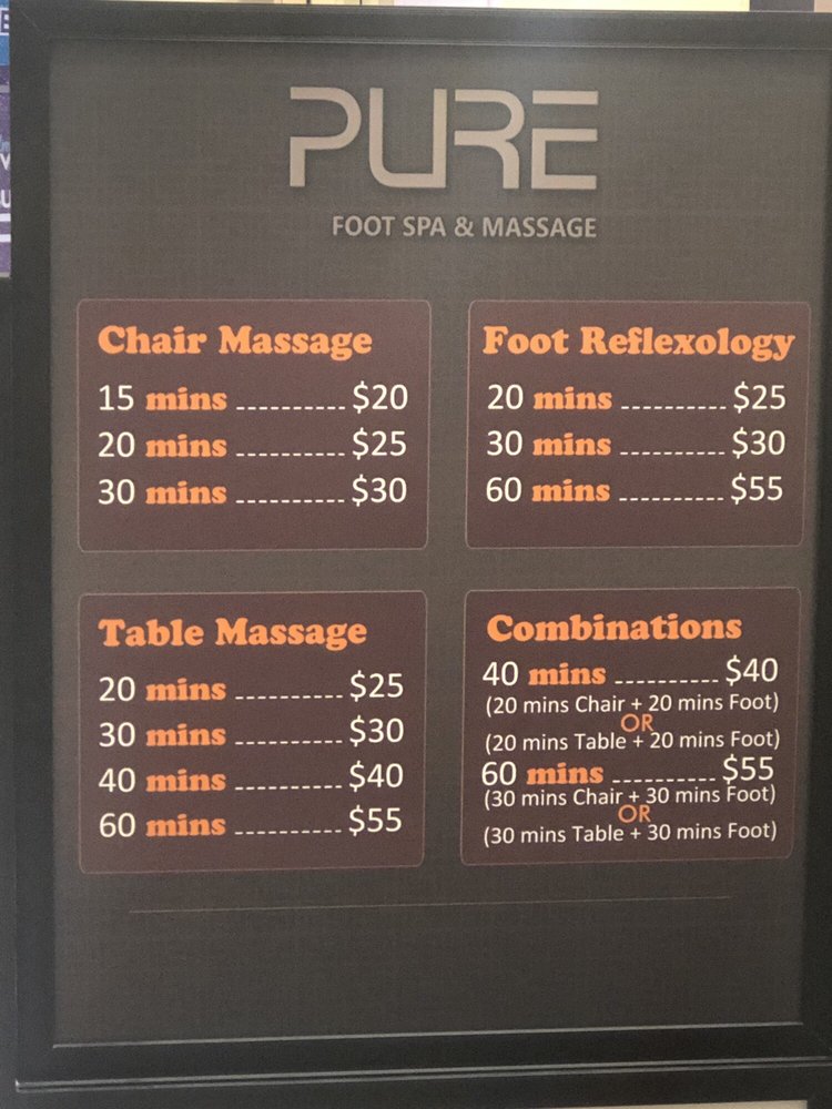 PURE FOOT SPA & MASSAGE 11 Reviews Massage 9301 Tampa Ave