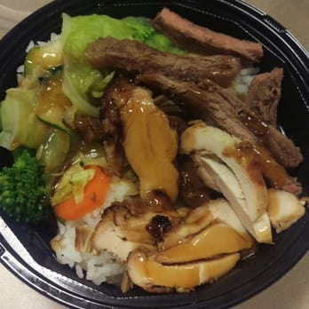 Samurai Sam's - Chicken and Steak Terriyaki Bowl - Japanese Near Me - Las Vegas, Nevada