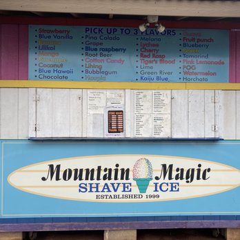 Mountain Magic Shave Ice - Open on the 4th of July! - Shaved Ice Near Me - Waipahu, Hawaii Mountain Magic Shave Ice - Open on the 4th of July! - Shaved Ice Near Me - Waipahu, Hawaii