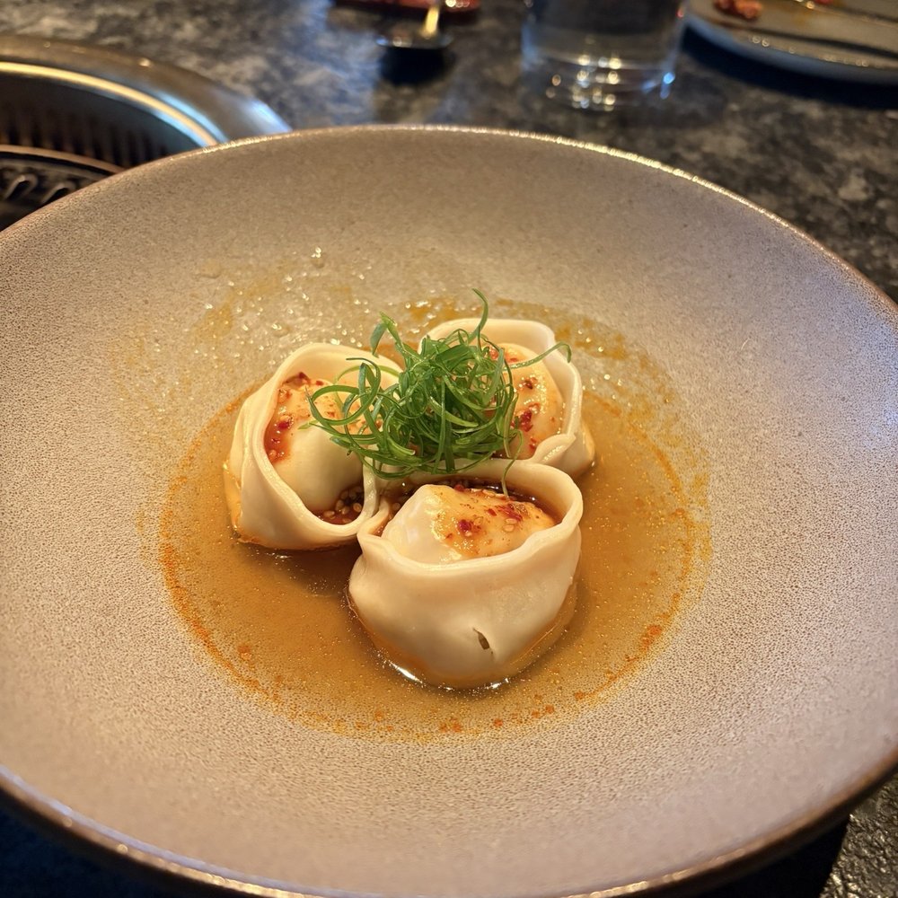 Kimchi dumplings Kimchi dumplings