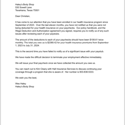 Haley's Body Shop - Legal or illegal?