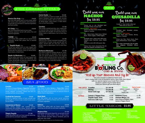 Menu photo 1 El Tequila Cocina Mexicana Owasso, OK