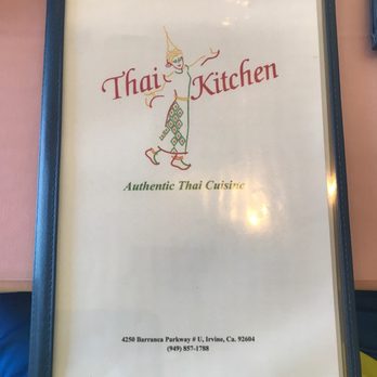 Thai Kitchen - Menu Cover - Thai Near Me - Irvine, California Thai Kitchen - Menu Cover - Thai Near Me - Irvine, California