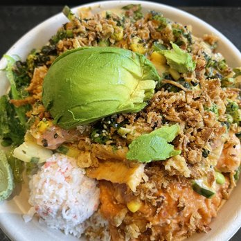Poke Salad Bar - Medium poke bowl from Poke Salad Bar. - Poke Near Me - Pasadena, California Poke Salad Bar - Medium poke bowl from Poke Salad Bar. - Poke Near Me - Pasadena, California